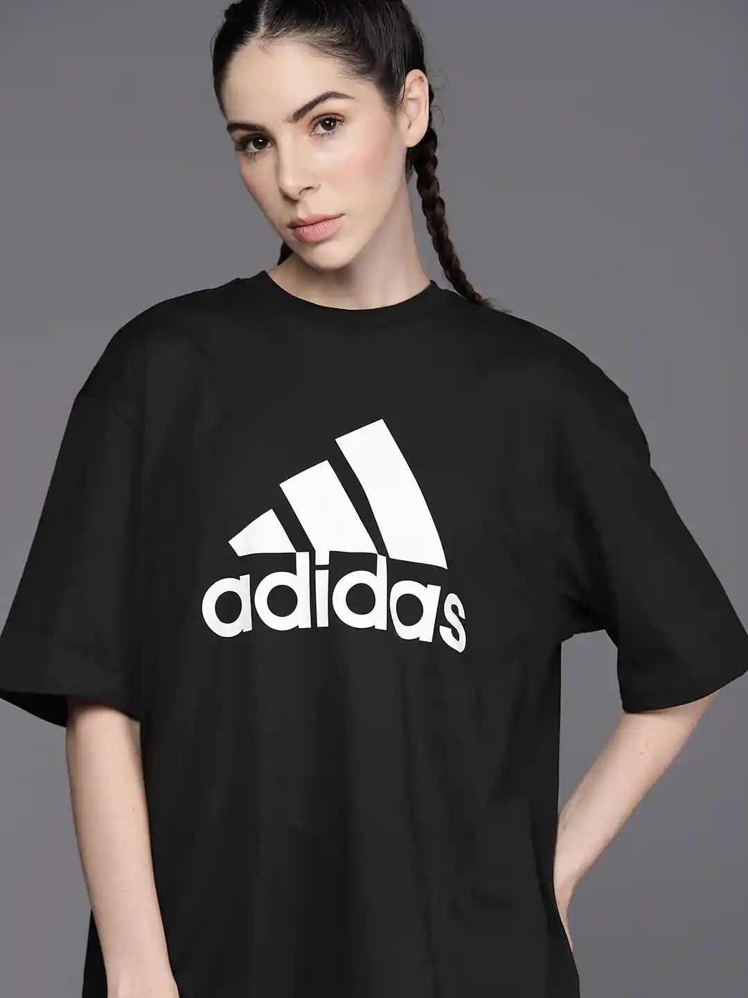 Adidas Apparel Womens Adidas Trefoil Shirt Oversized Adidas