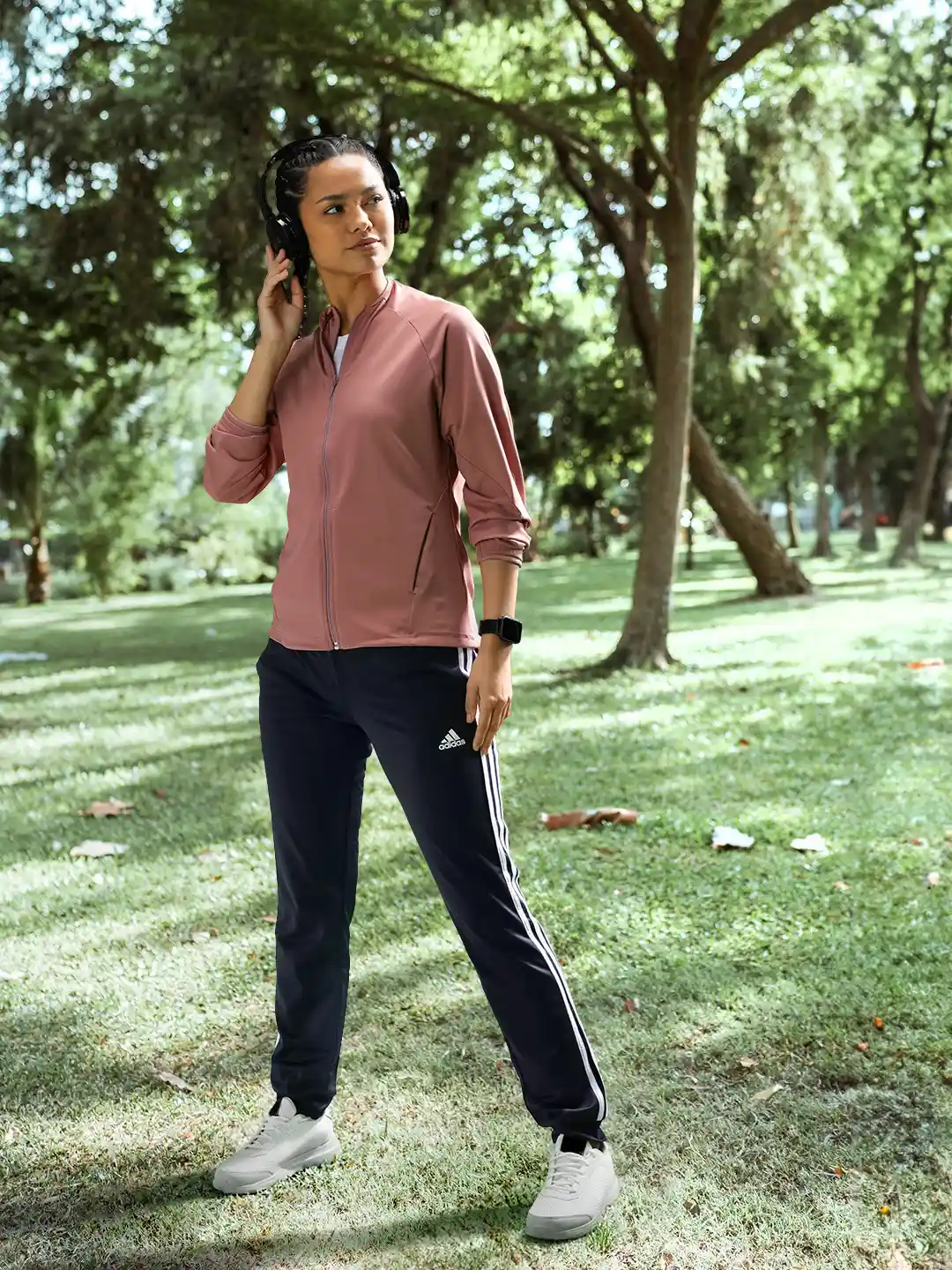 Buy ADIDAS Women Primegreen Essentials Warm-Up Slim Tapered