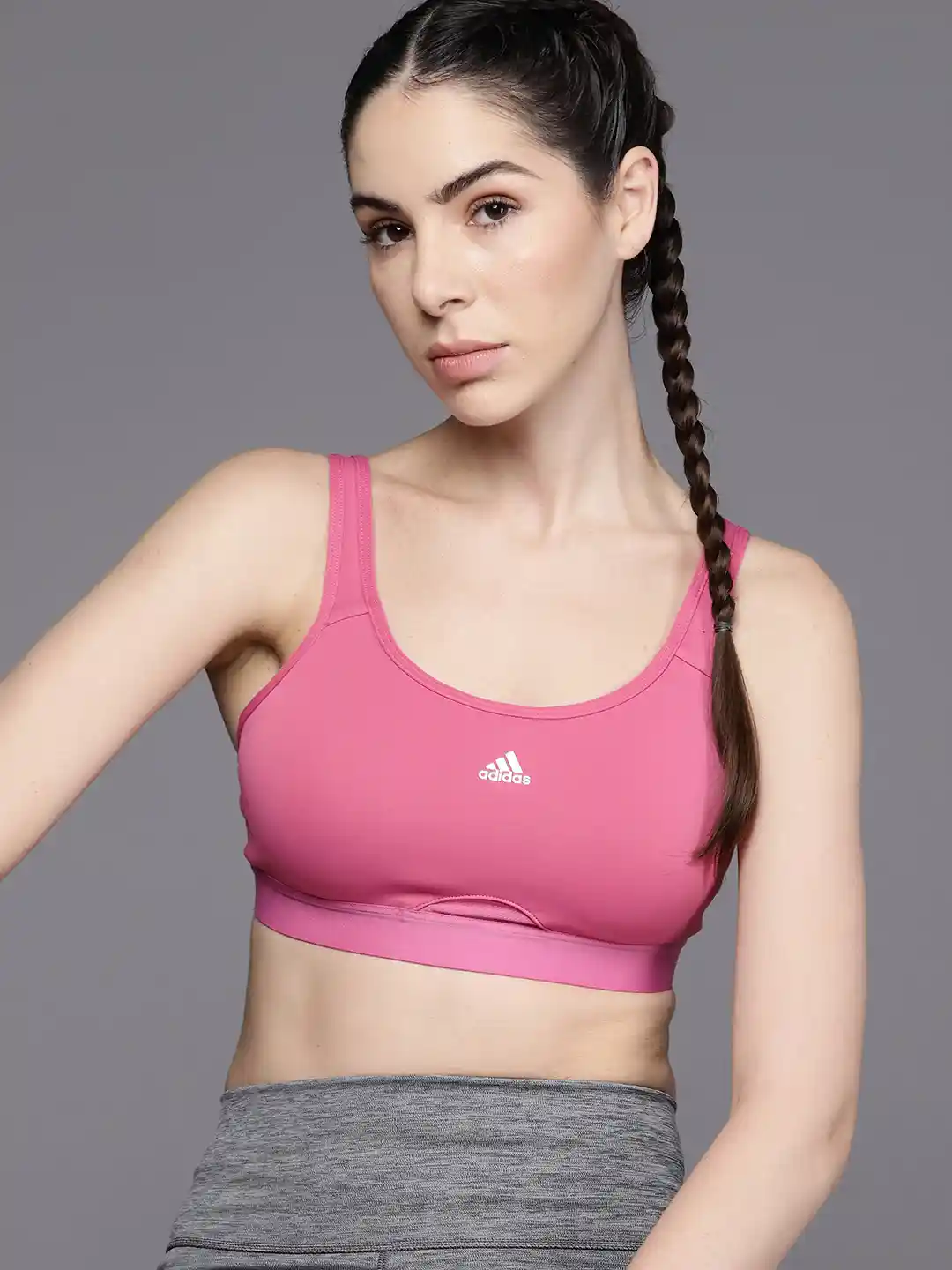 Buy ADIDAS Training High Support Lightly Padded Workout Bra Bra