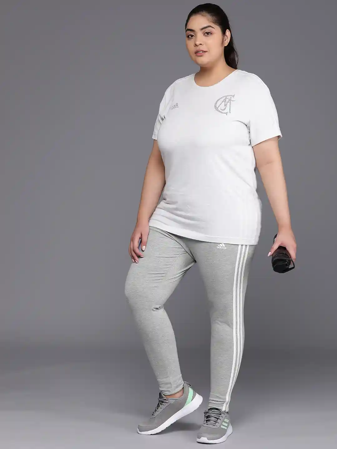 ADIDAS Plus Size Essentials 3-Stripes Tights