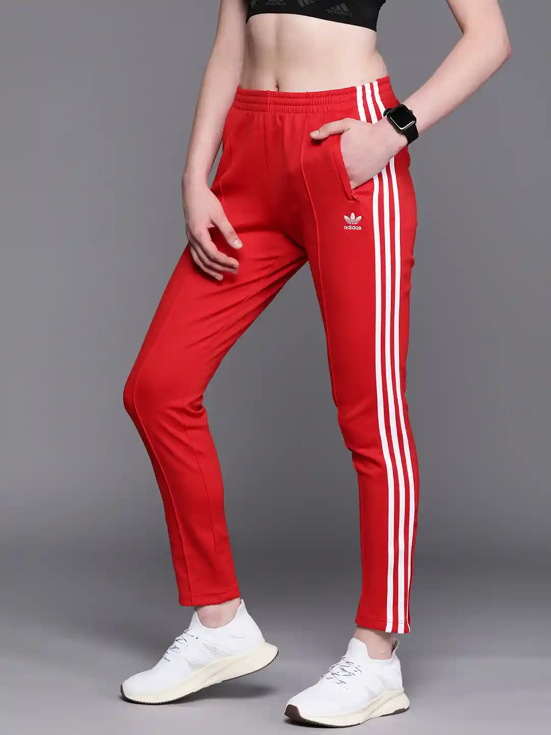Adidas Sst Track Pants Red Adidas Womens Pants Adidas Track Pants