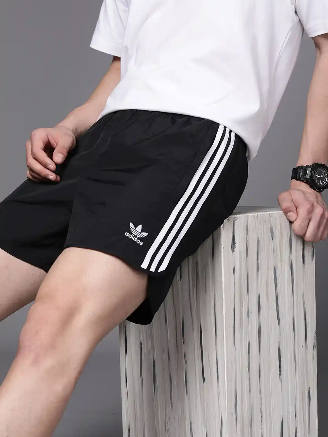 adidas shorts myntra