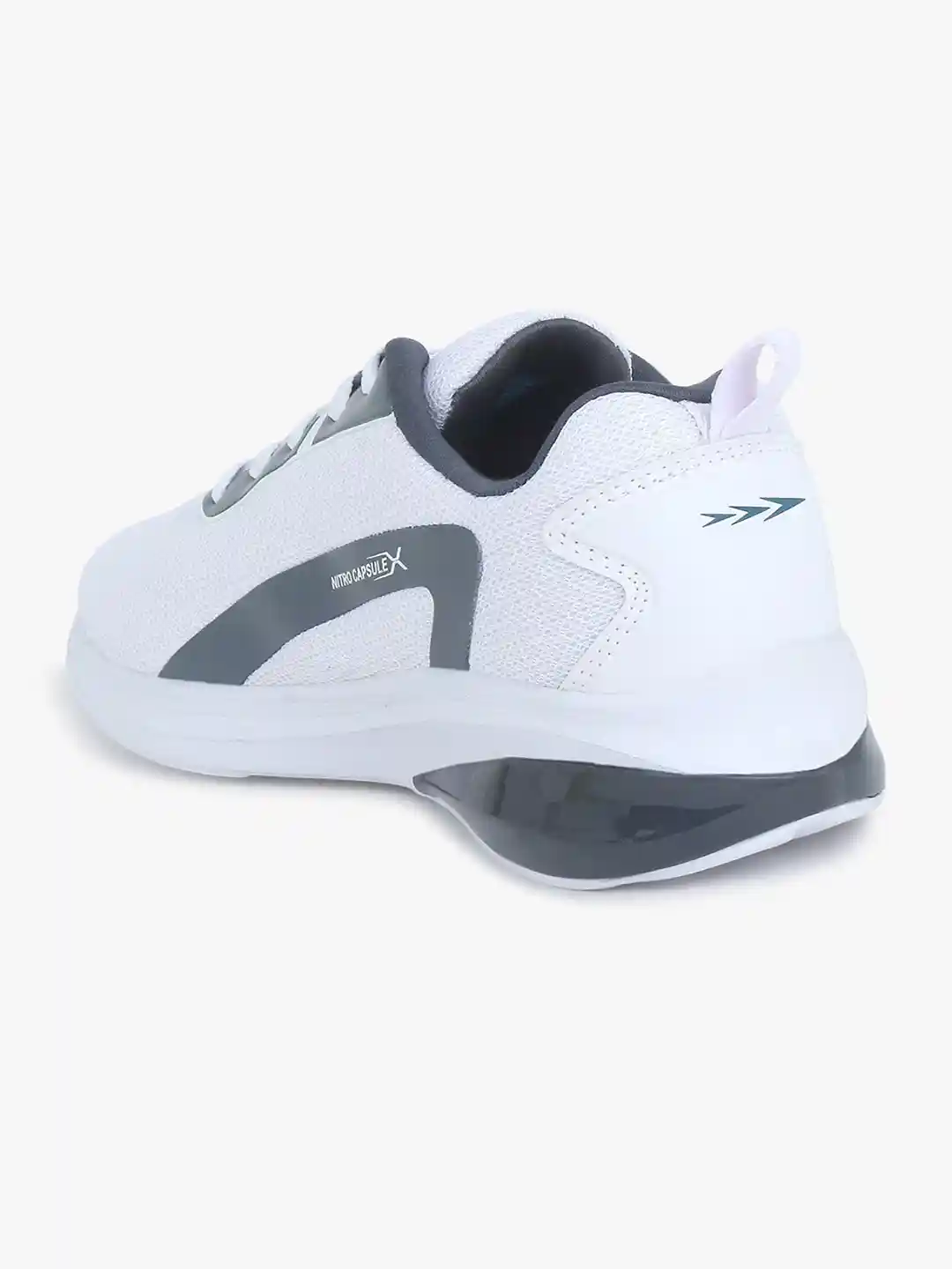 Gum Sole Mens White Sports Shoes CMH, Ankle-High Breathable