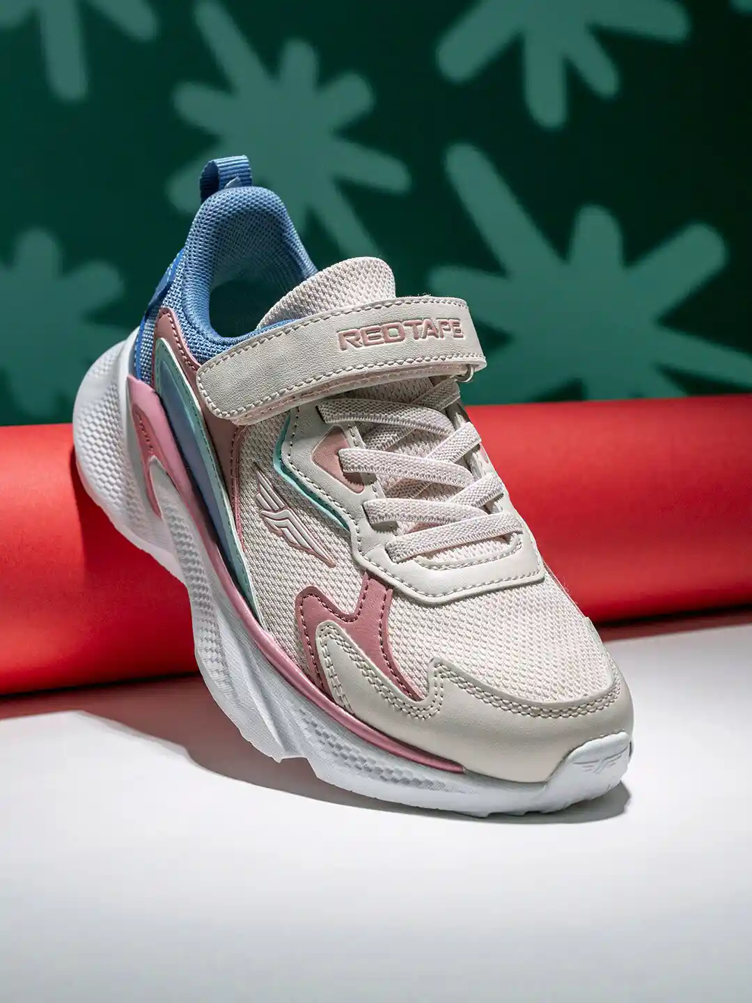 Walking Shoes Multi Colored Tennis Shoes Women's Red Tape