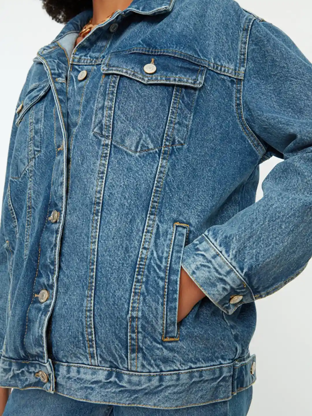 ジャケット・アウター KAJA 12oz BLUE DENIM JACKET size3 OVY 101x Stonewashed Type-3 Denim Jacket in Indigo – Blue Owl