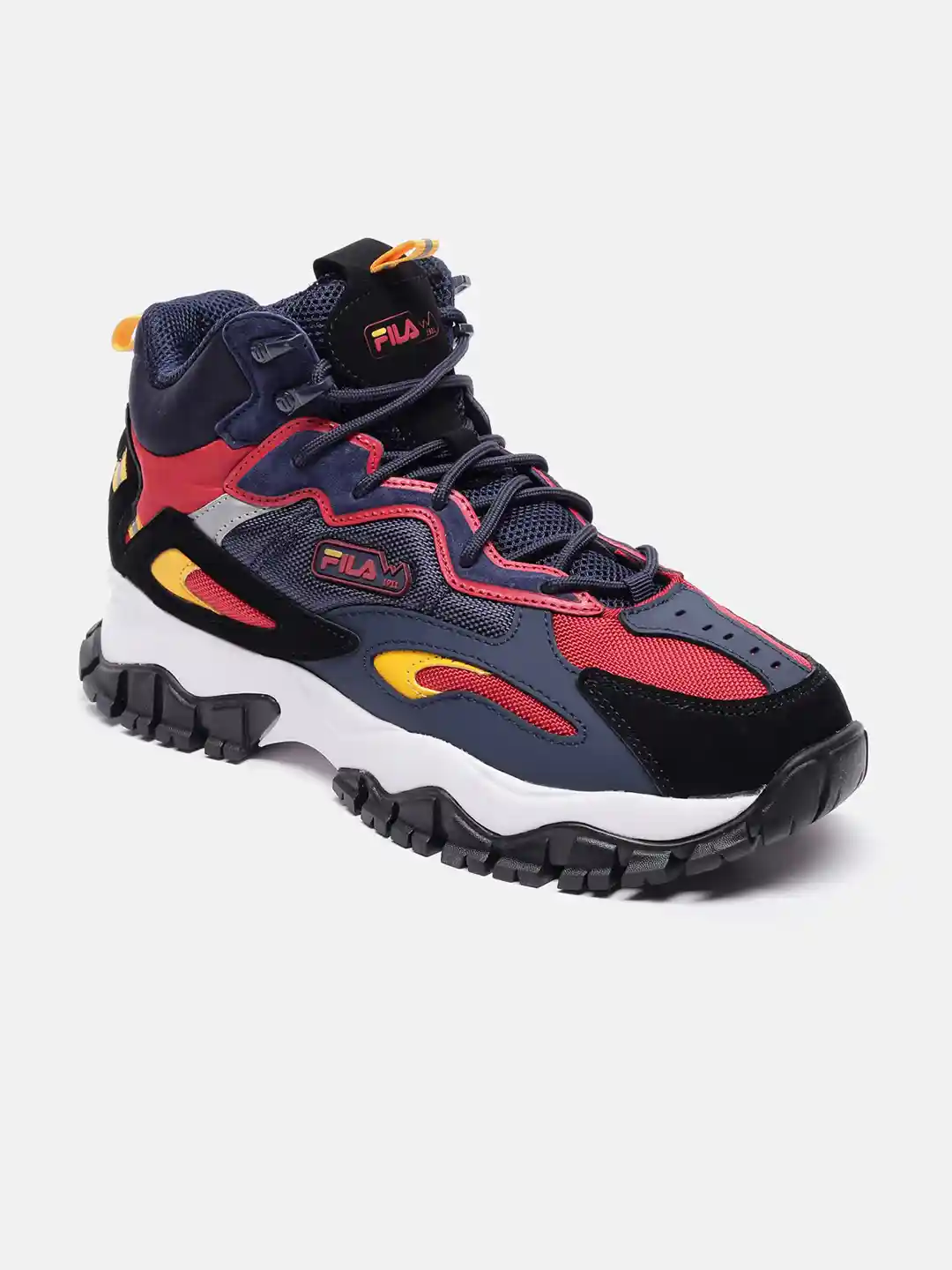 Buy FILA Men Ray Tracer TR Mid Colourblocked Sneakers Casual