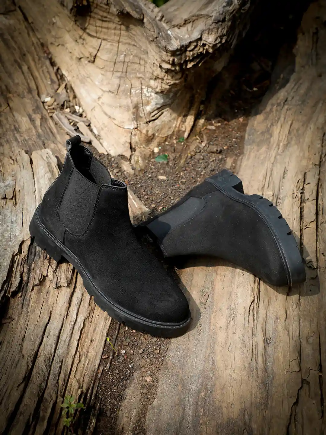 Buy DressBerry Women Black Faux Leather Chelsea Boots Boots for