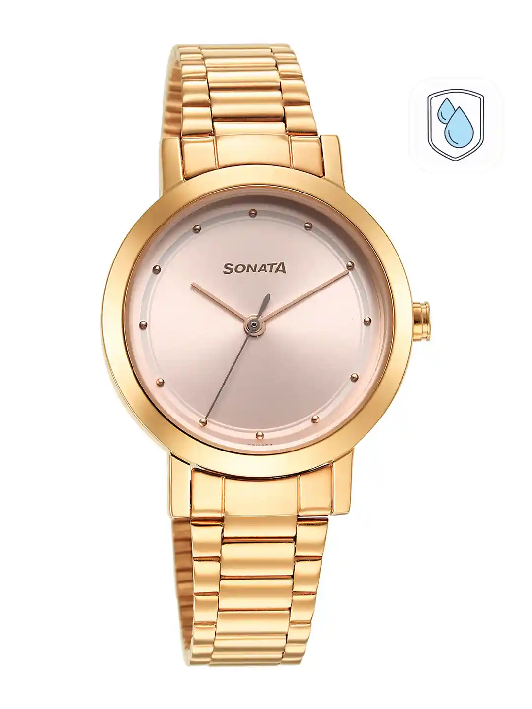 Sonata Watches Strap Watches For Girls Buy Sonata Women Rose Gold