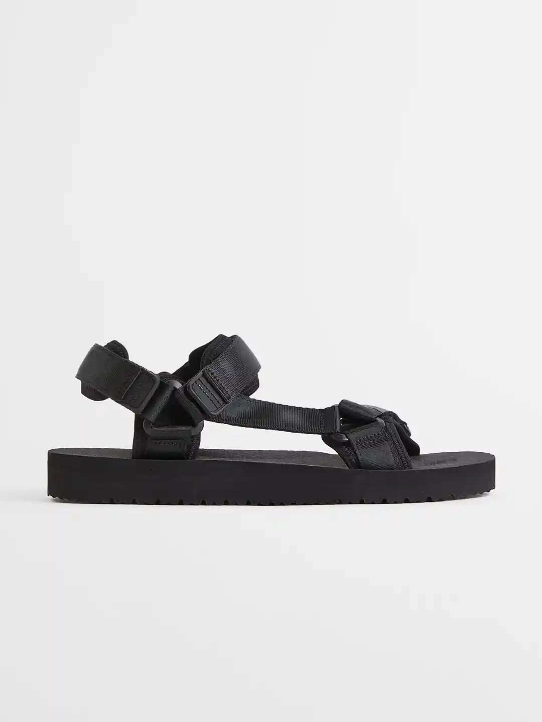Buy H&M Men Black Strappy Sandals Sandals for Men 20600856 Myntra