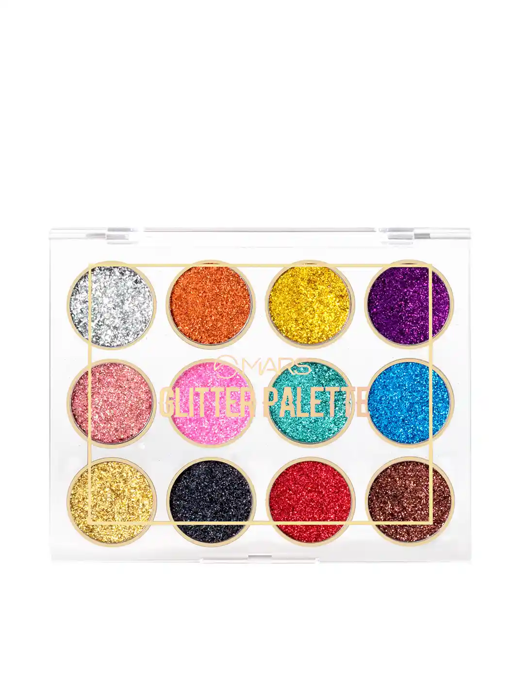 Buy MARS 12 Shade Ultra Pigmented Glitter Eyeshadow Palette Shade