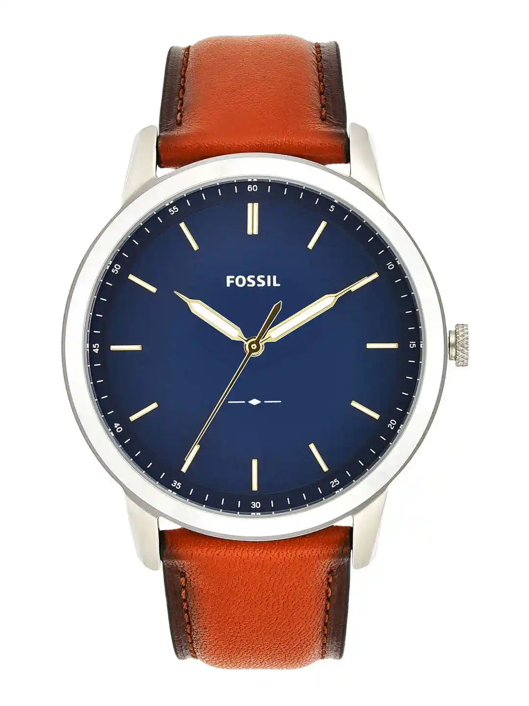 Buy Fossil Men Leather Straps Analogue Watch FS5304 Watches