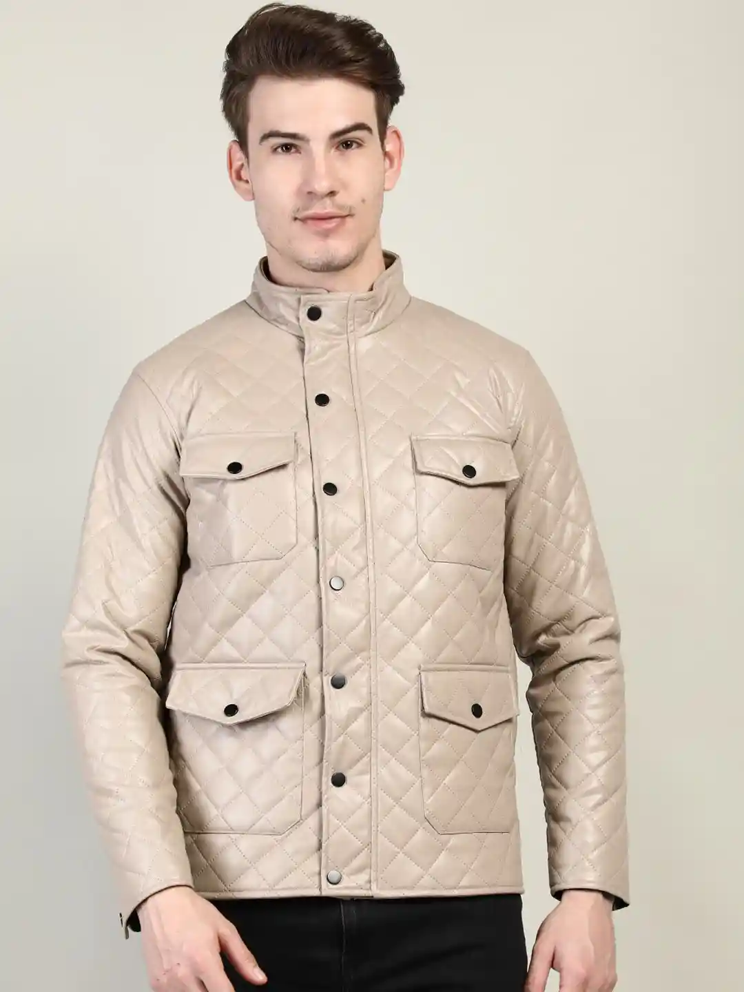 Buy Dlanxa Men Beige Outdoor Parka Jacket Jackets for Men