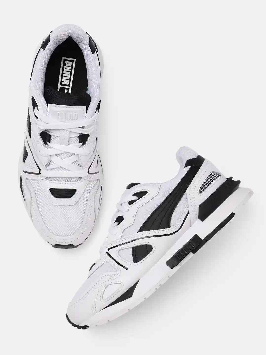 mirupoe 　L Buy Puma Unisex White & Black Colourblocked Mirage Mox Core