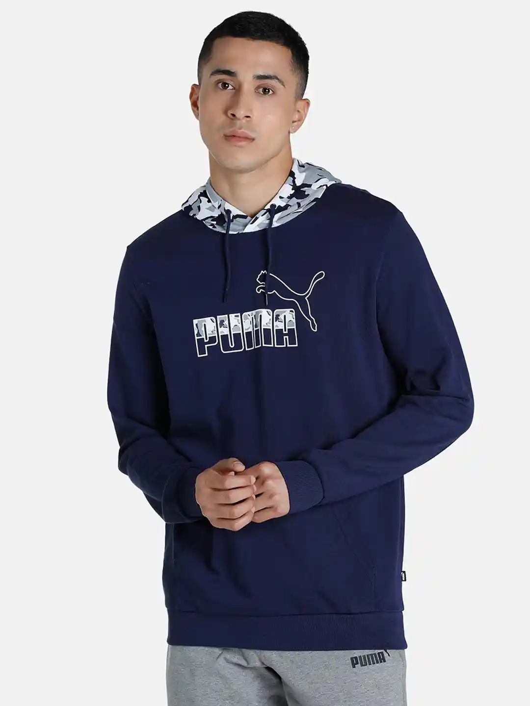 puma core logo overhead hoodie