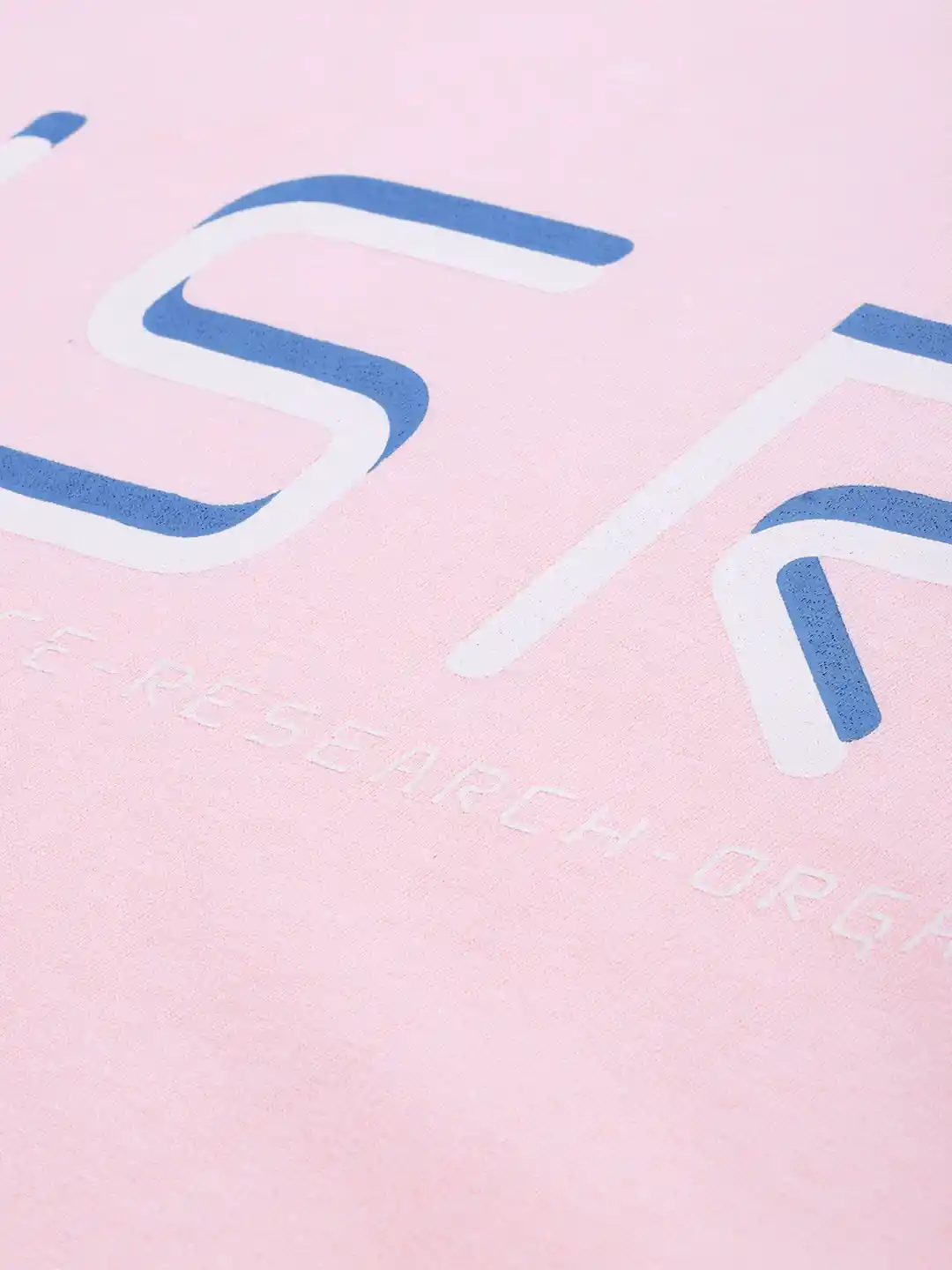 Buy WRONG X ISRO by A47 Men Pink Pure Cotton Typography