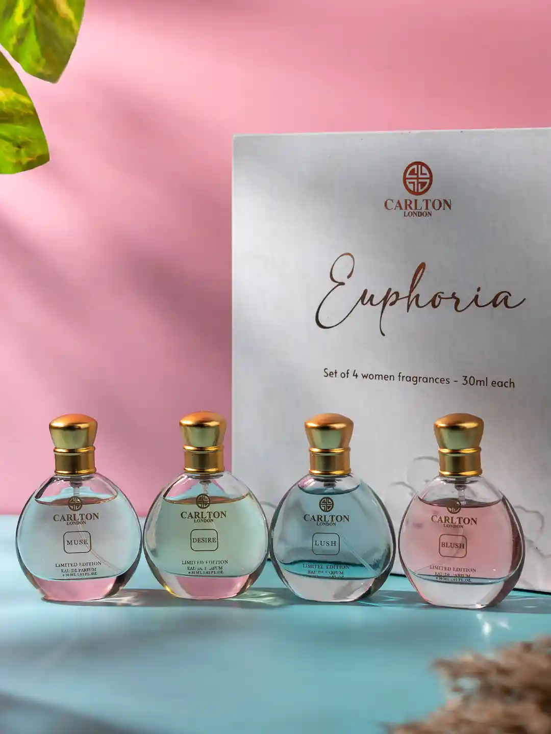 Buy Carlton London Women Euphoria Gift Set of Blush+Lush+Muse+