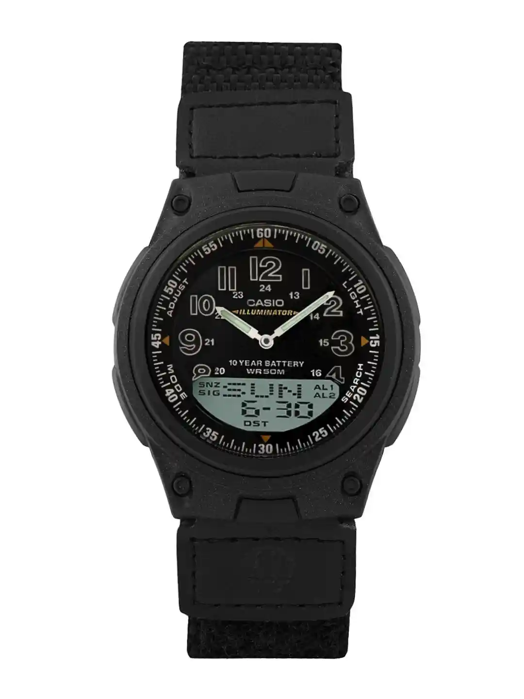 Buy CASIO Youth Series Men Black Dial Analog-Digital Watch AW-80V