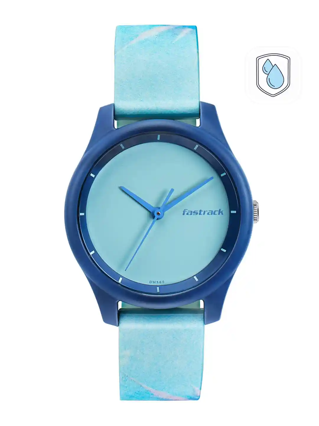 Buy Fastrack Women Blue Dial Blue Straps Analogue Watch