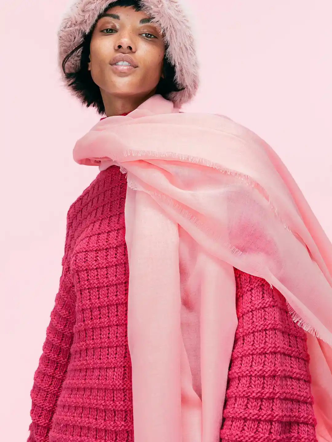 Buy H&M Women Pink Scarf Scarves for Women 20769994 Myntra