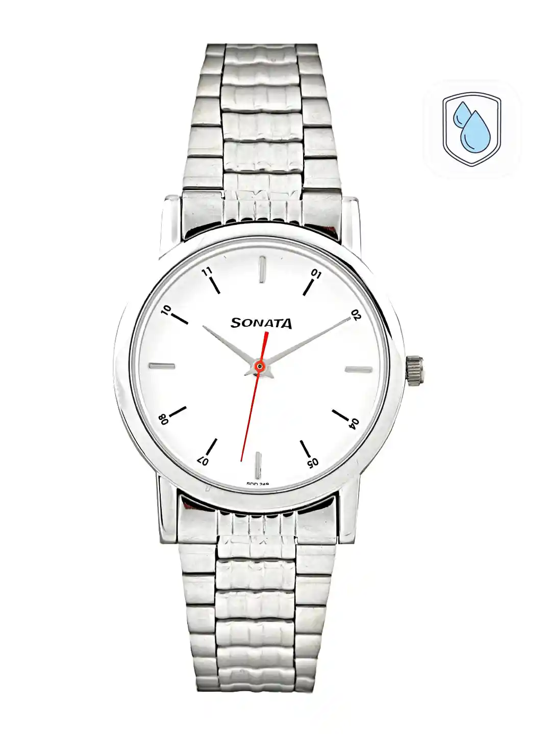 Sonata Waterproof Analog Watch Sonata 7924SM11 Analogue Watch With