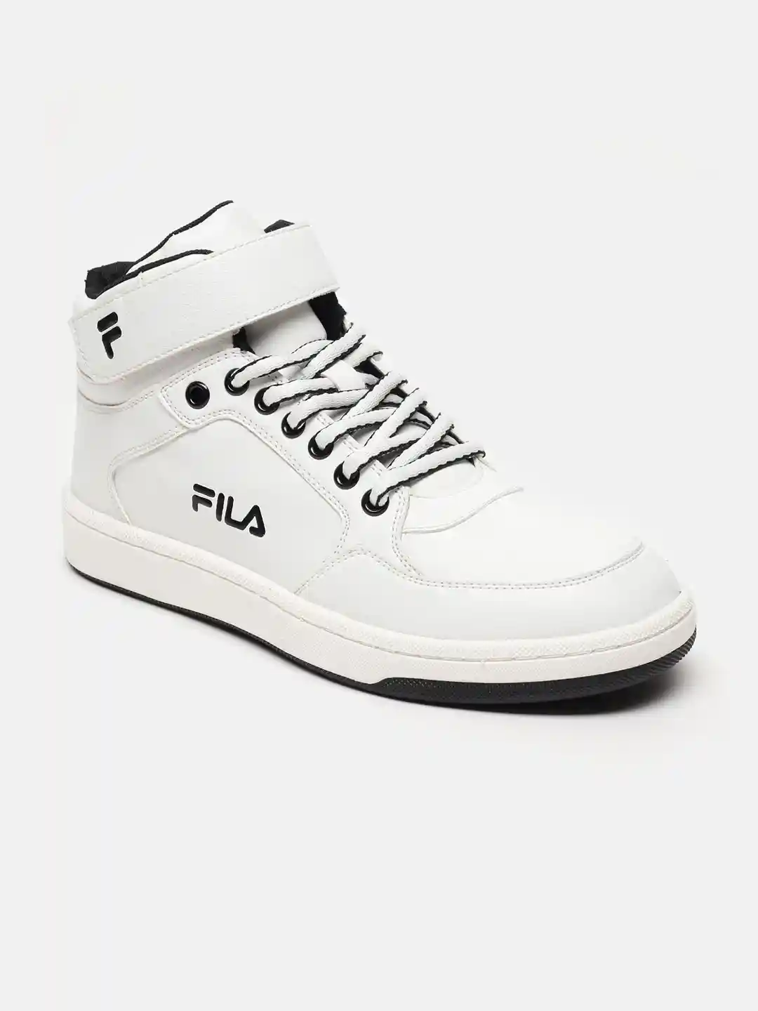 High Top Sneakers Fila White Shoes Mens Men Bruk Sports Sneakers