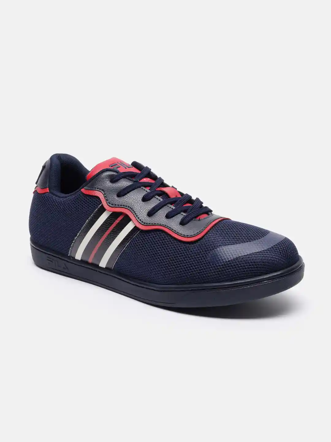 Buy FILA Men Blue Textured Sneakers Casual Shoes for Men