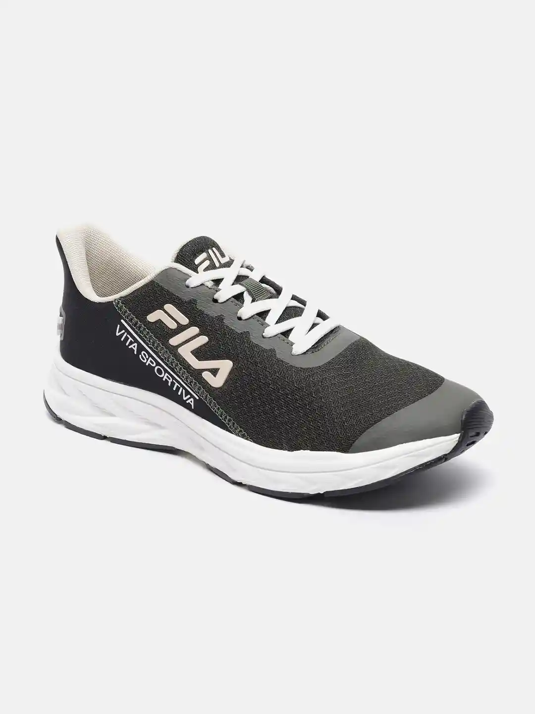 Buy FILA Men Black Running Non-Marking Shoes Sports Shoes for