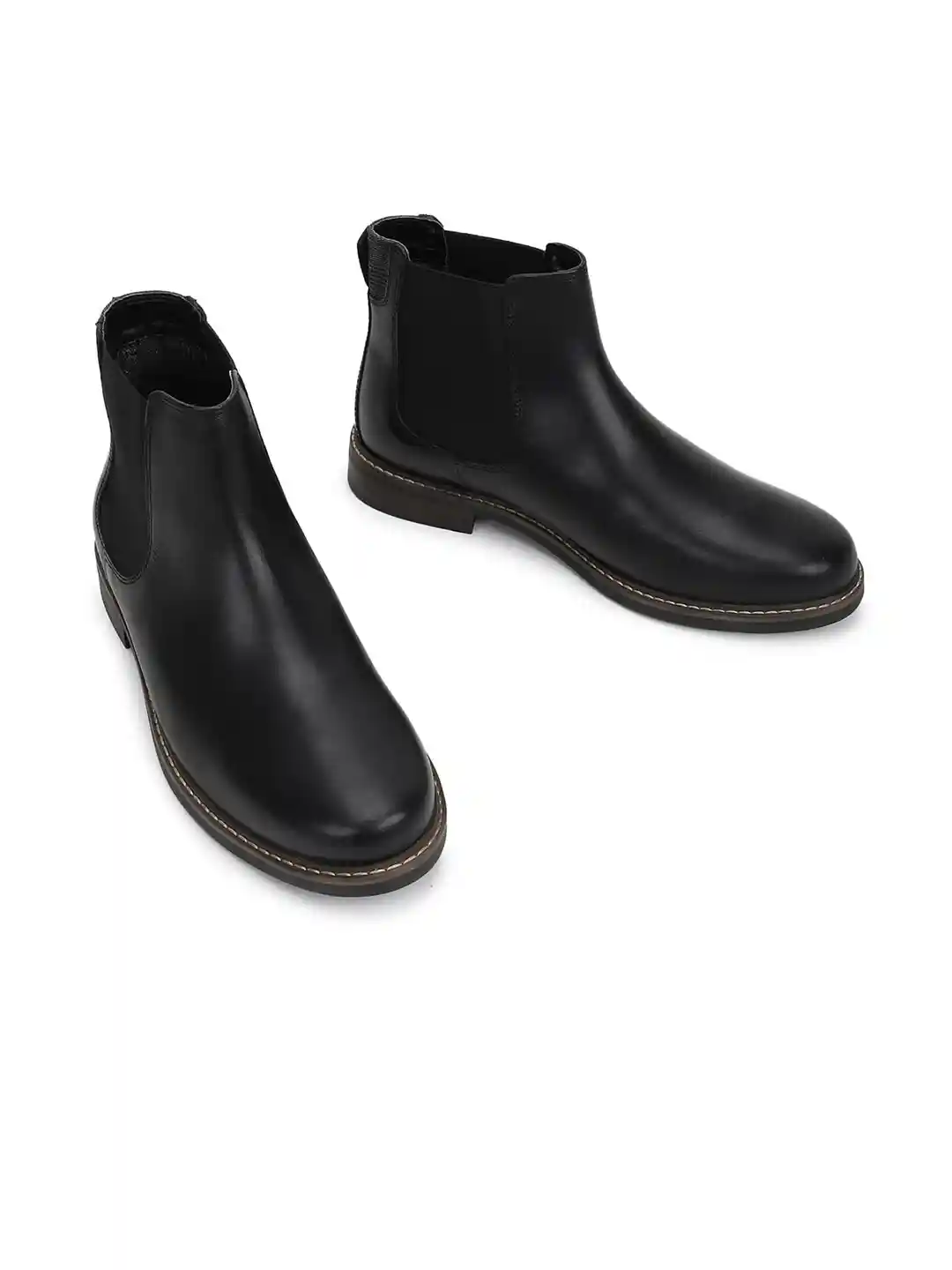 Buy Marks Spencer Men Black PU Fashion Boots for Men 20819556
