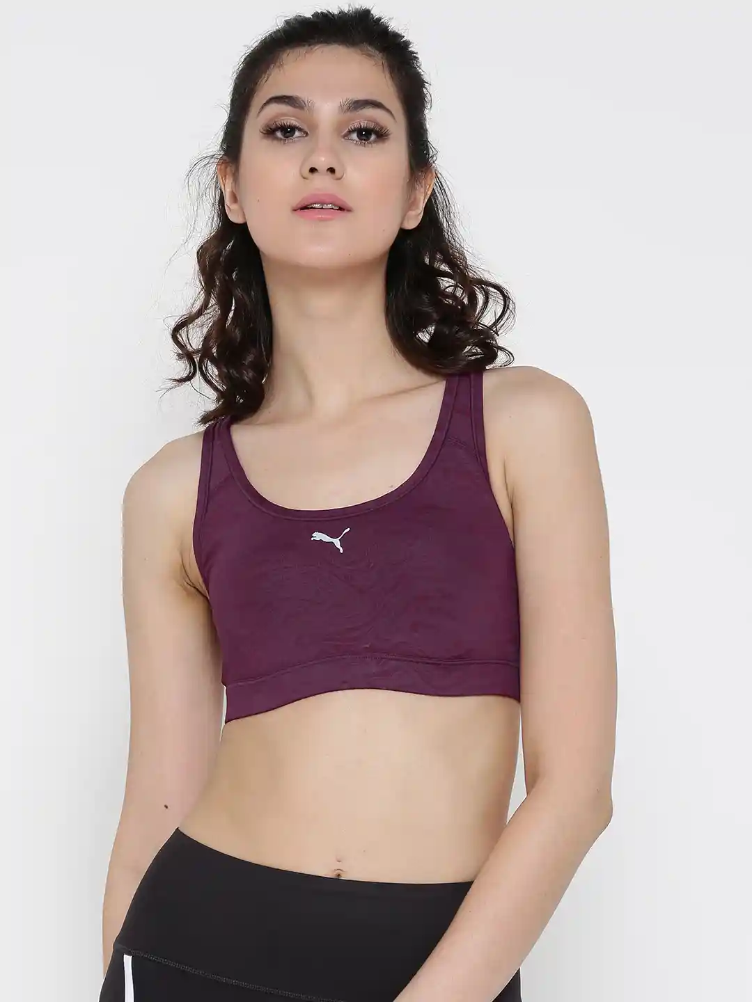 Buy Puma Purple PWRSHAPE Forever Graphic Pad Printed Non-Wired