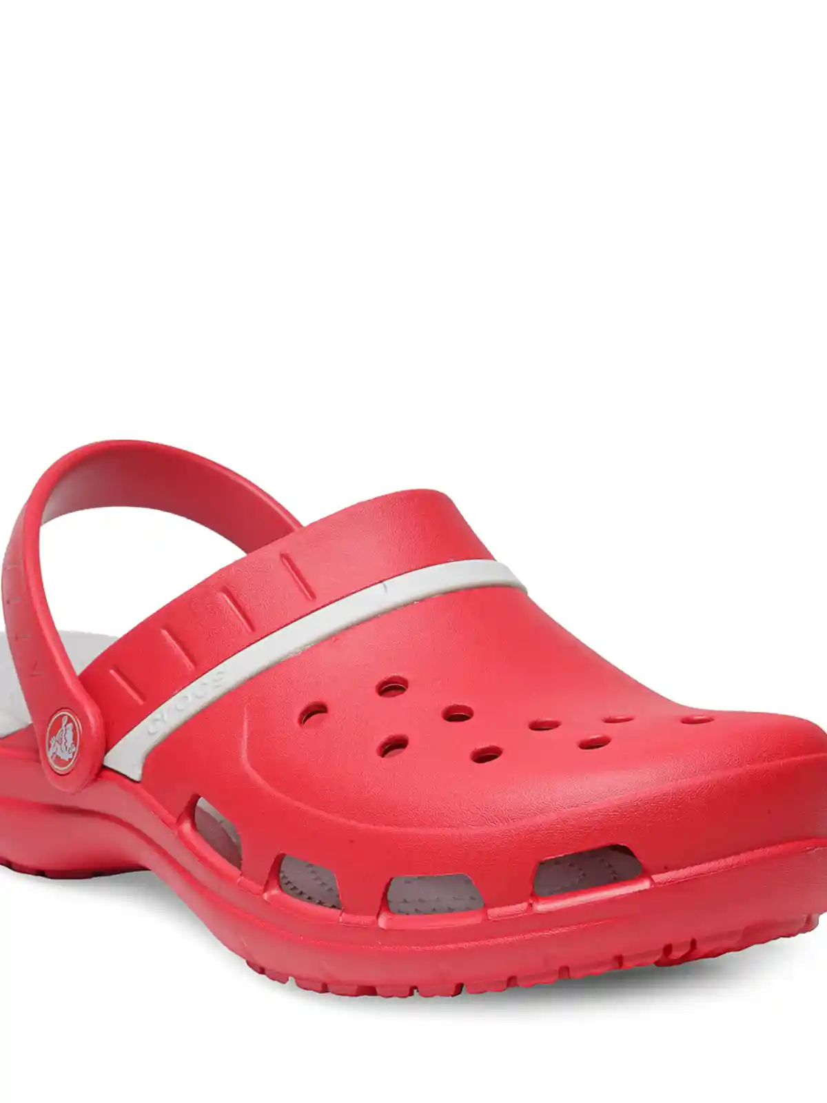 Buy Crocs Men Red White MODI Sport Clogs Flip Flops for Men