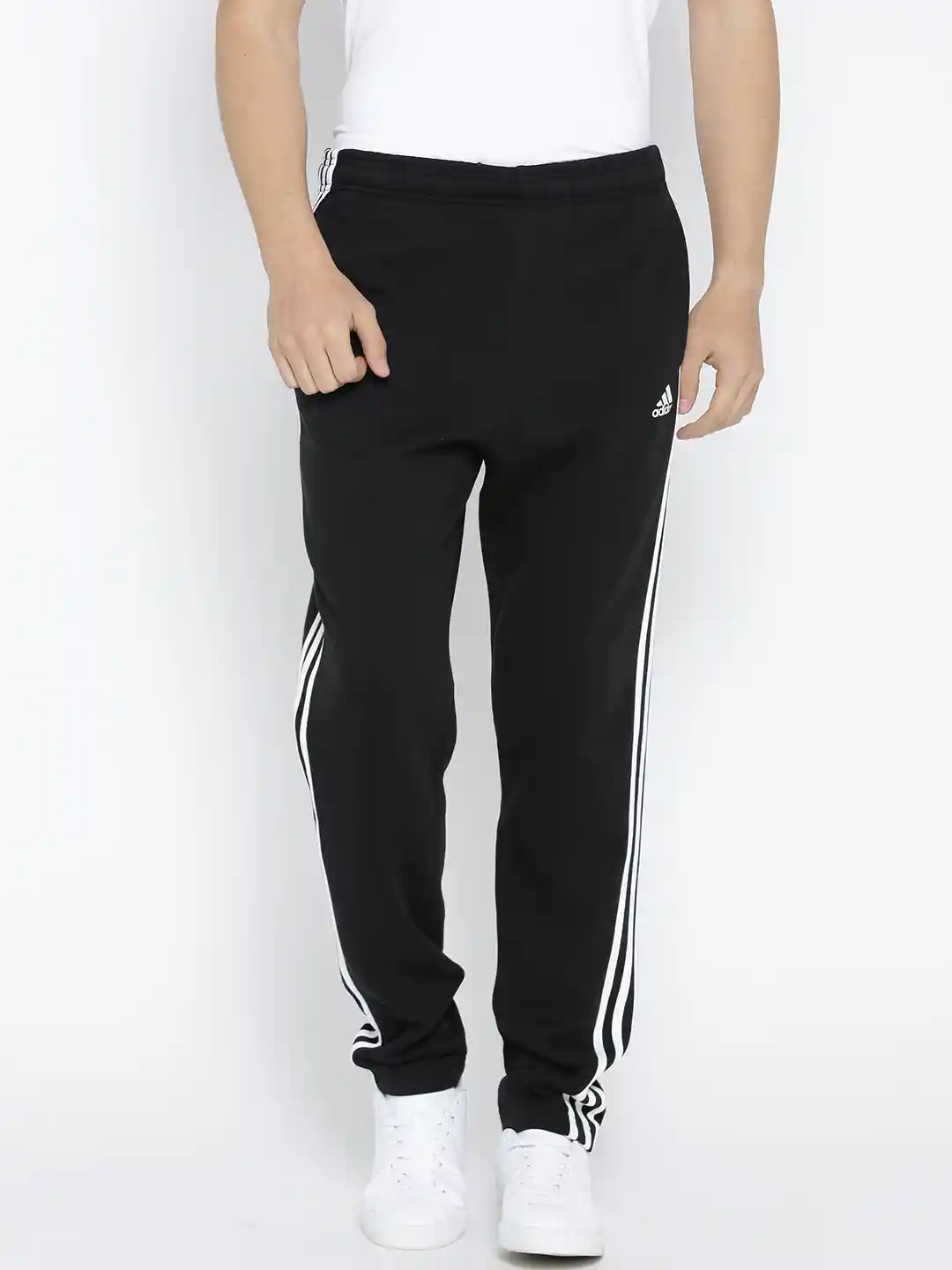Stripes Adidas W Ess Pant ADIDAS Black Essentials Stripes FL