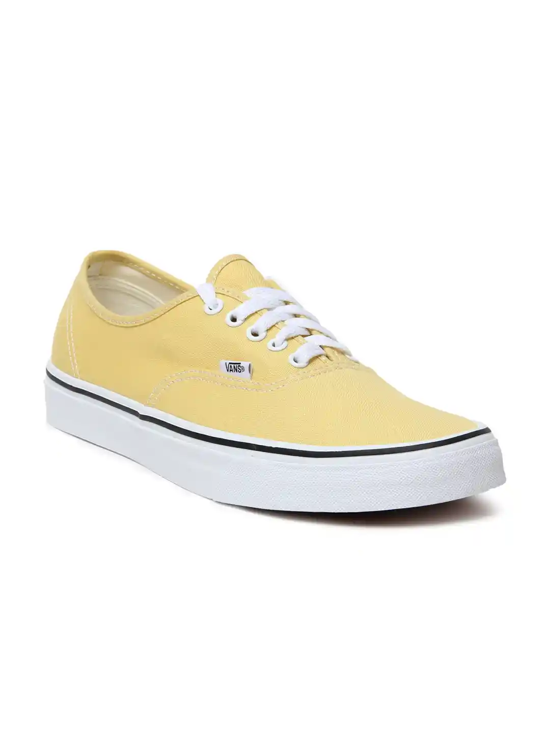 Vans Unisex Yellow Authentic Sneakers