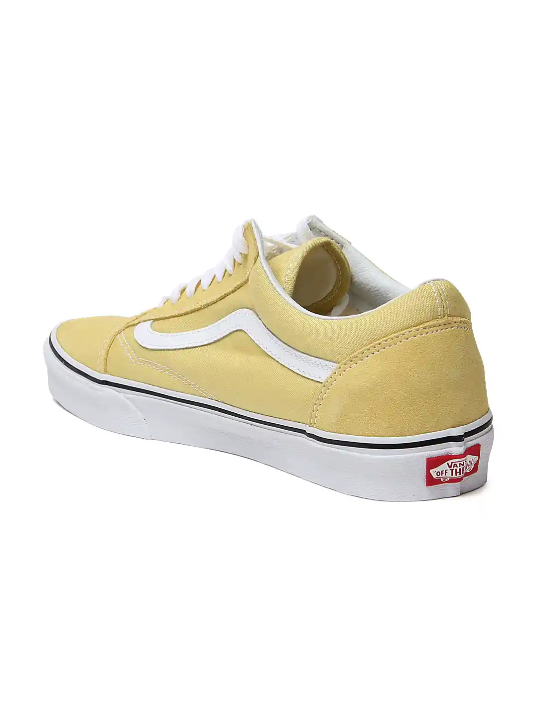 Buy Vans Unisex Yellow Old Skool Sneakers Casual Shoes for