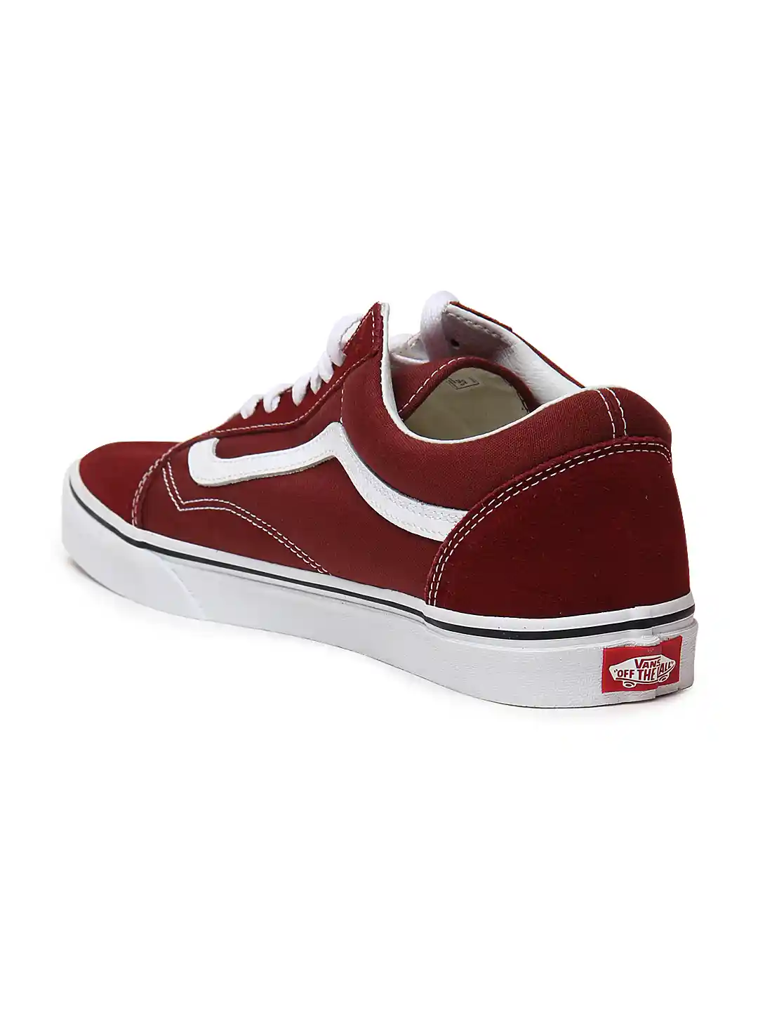 Buy Vans Unisex Maroon Old Skool Sneakers Casual Shoes for