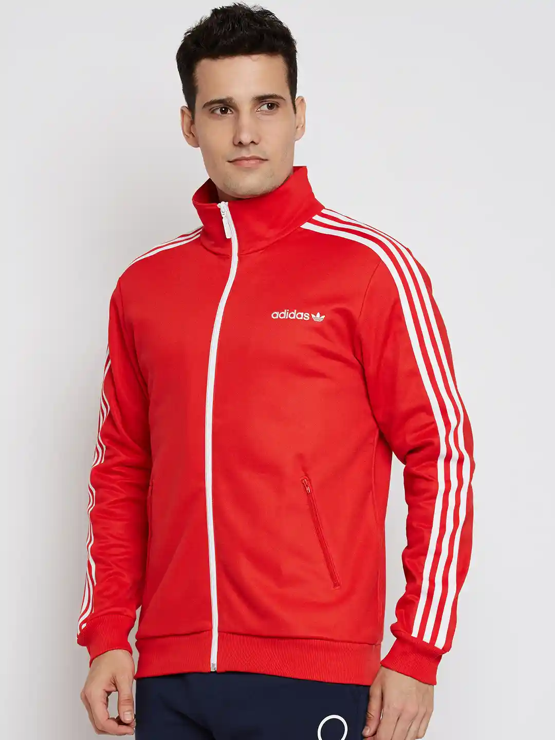 Buy ADIDAS Originals Men Red BB Solid Track Jacket Jackets for