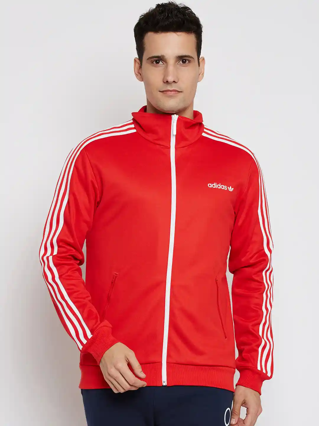 Buy ADIDAS Originals Men Red BB Solid Track Jacket Jackets for