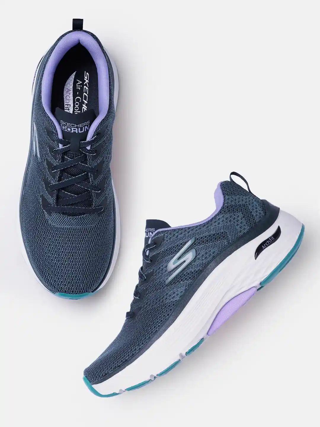 Buy Skechers Women MAX CUSHIONING ARCH Running Non-Marking Shoes