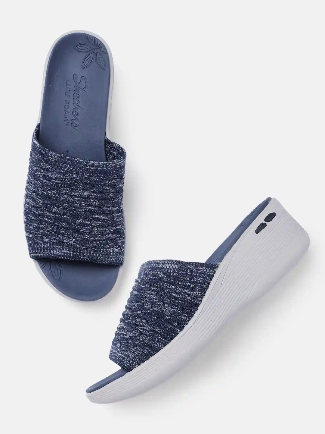 Buy Skechers Women Textured Pier Lite My Wish Sports Sandals