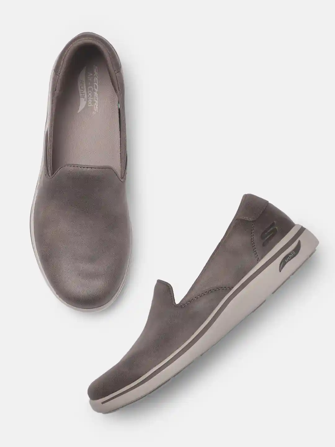 Buy Skechers Women Arch Fit Uplift Slip-On Sneakers Casual Shoes