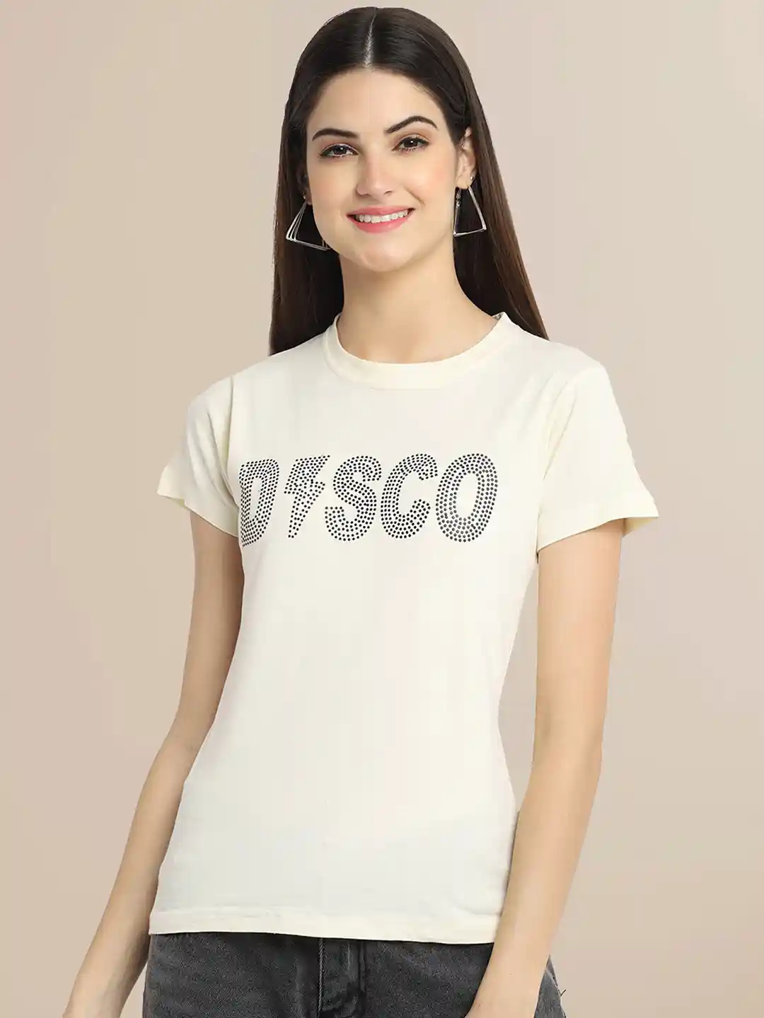 Buy Fabflee Women Lavender Cream Pack of Graphic Printed