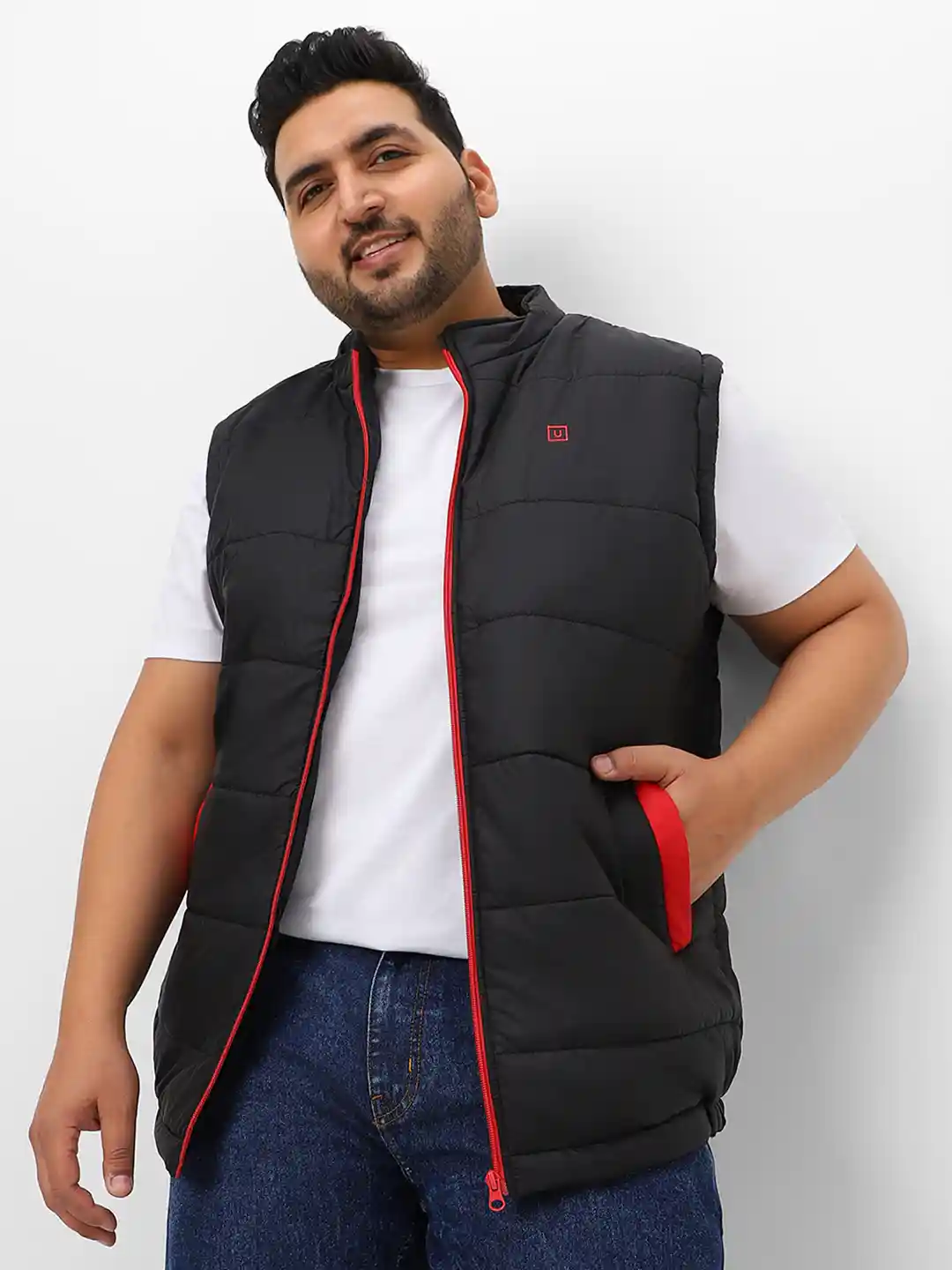 Buy Urbano Plus Men Gilet Puffer Jacket Jackets for Men 20901342
