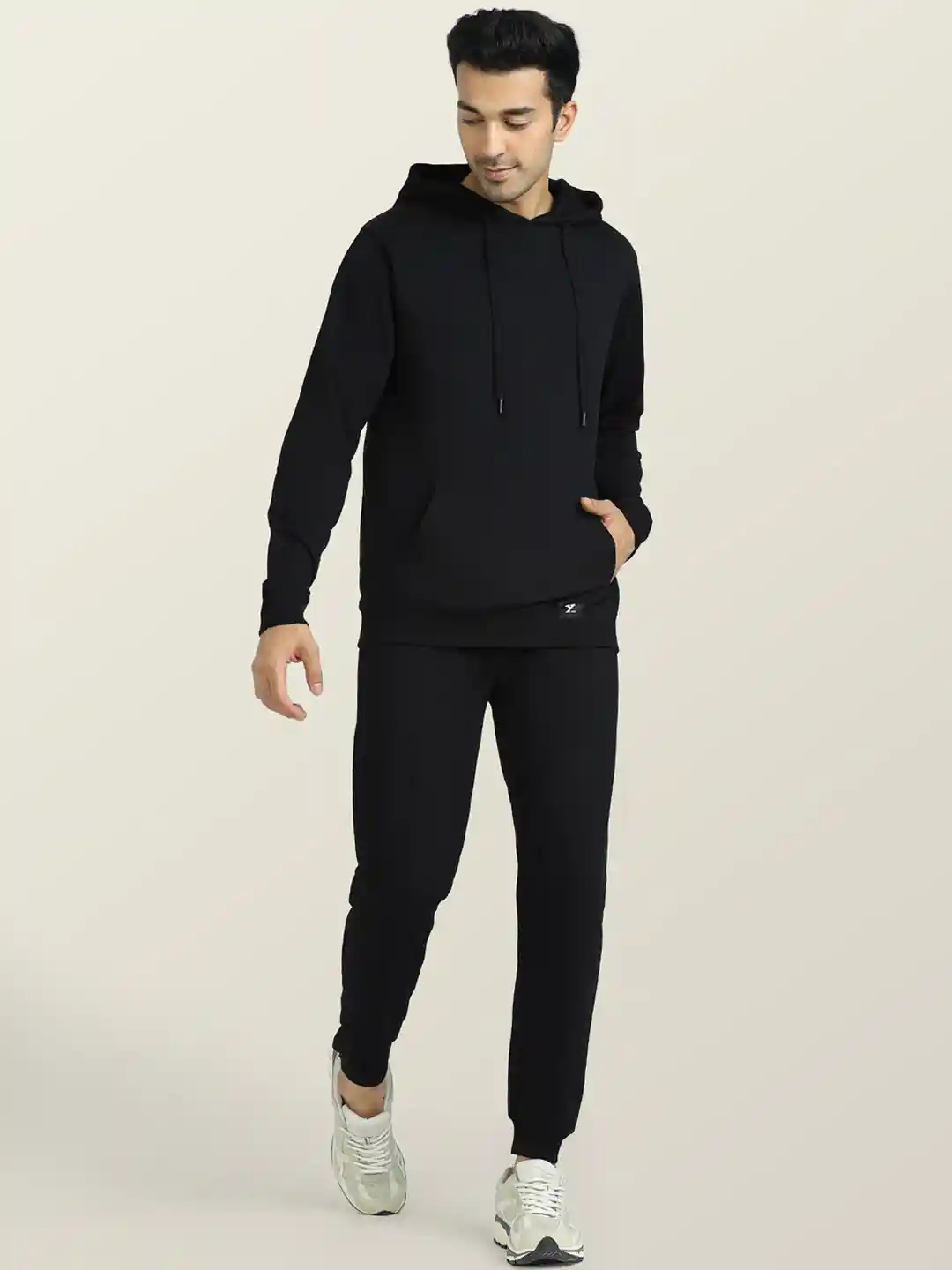 Buy XYXX Men Black Cruze Hoodie Joggers Set Tracksuits for Men