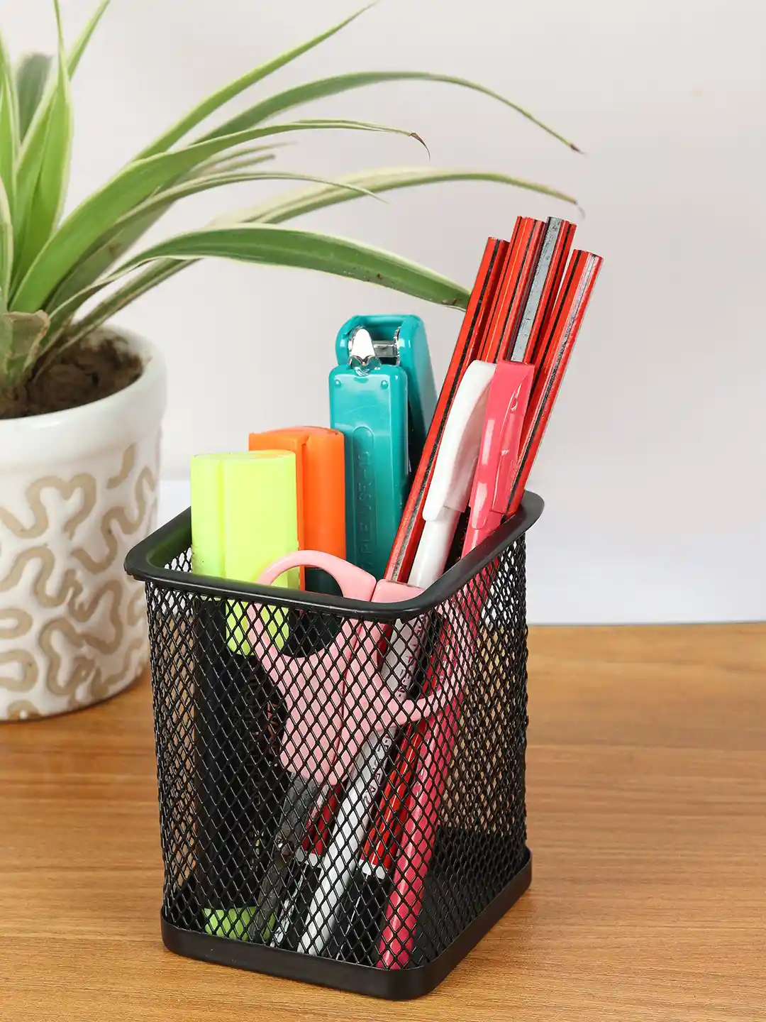 Buy ZEVORA Black Pen and Pencil Stationary Storage Desk Organizer