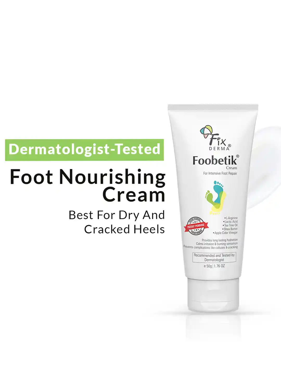 Buy FIXDERMA Heel Repair Foobetik Foot Cream For Normal Diabetic