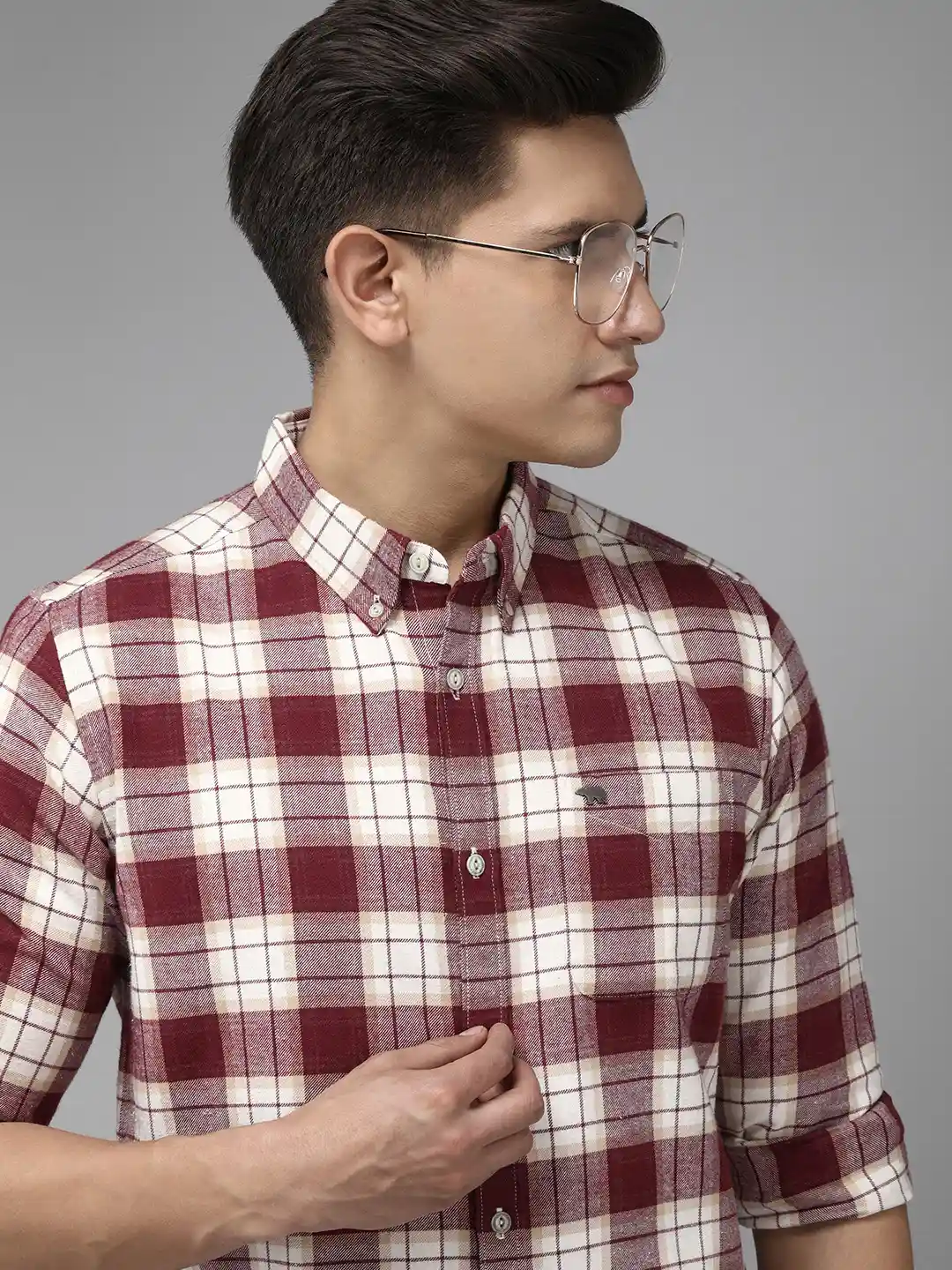 Tartan Mens Slim Flannel Qopobobo Buy Men's Slim Fit Flannel Plaid