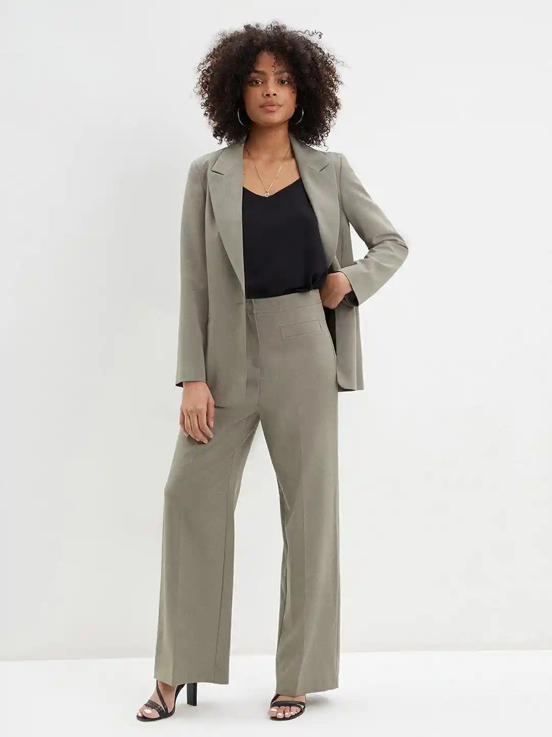 Buy DOROTHY PERKINS Women Oversized Longline Formal Blazer