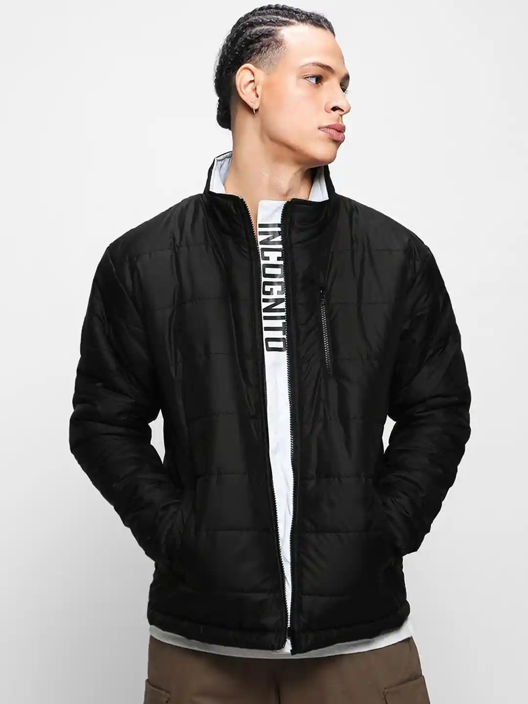 Buy Bewakoof Men Oversized Fit Puffer Jackets Jackets for Men