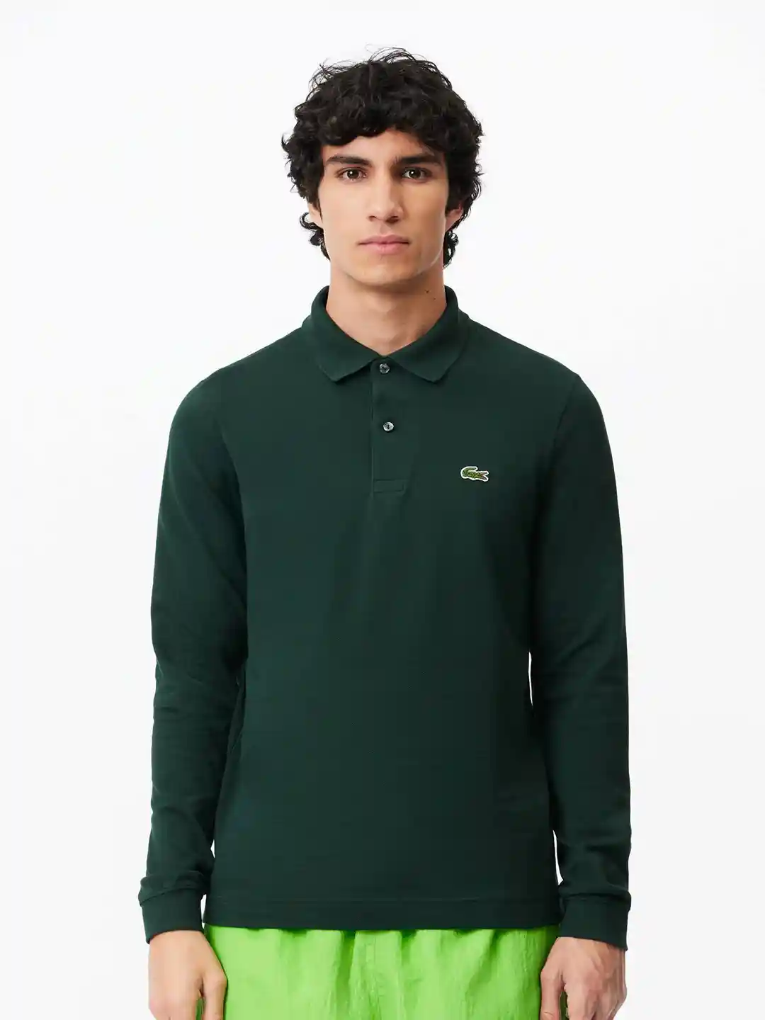 Buy Lacoste Men Polo Collar Cotton Slim Fit T-shirt Tshirts for