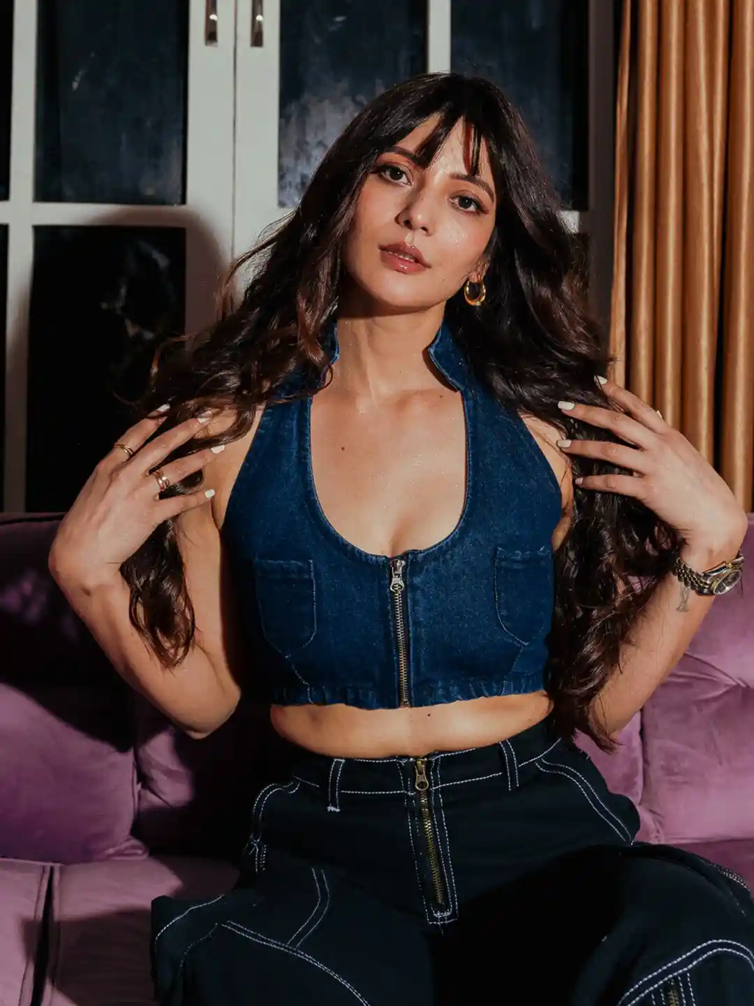 Jeans Tops Under 300 Rupees Myntra Buy FREAKINS Cotton Denim Crop