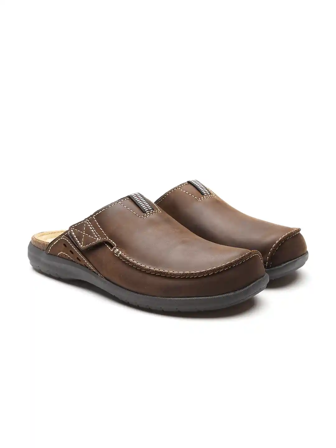 Buy Clarks Men Brown Leather Sandals Sandals for Men 2115805